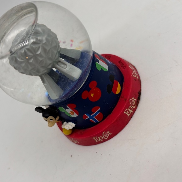 Disney WDW Parks Epcot Mickey Mouse Countries Mini Collectible Water Snow Globe - Picture 6 of 11